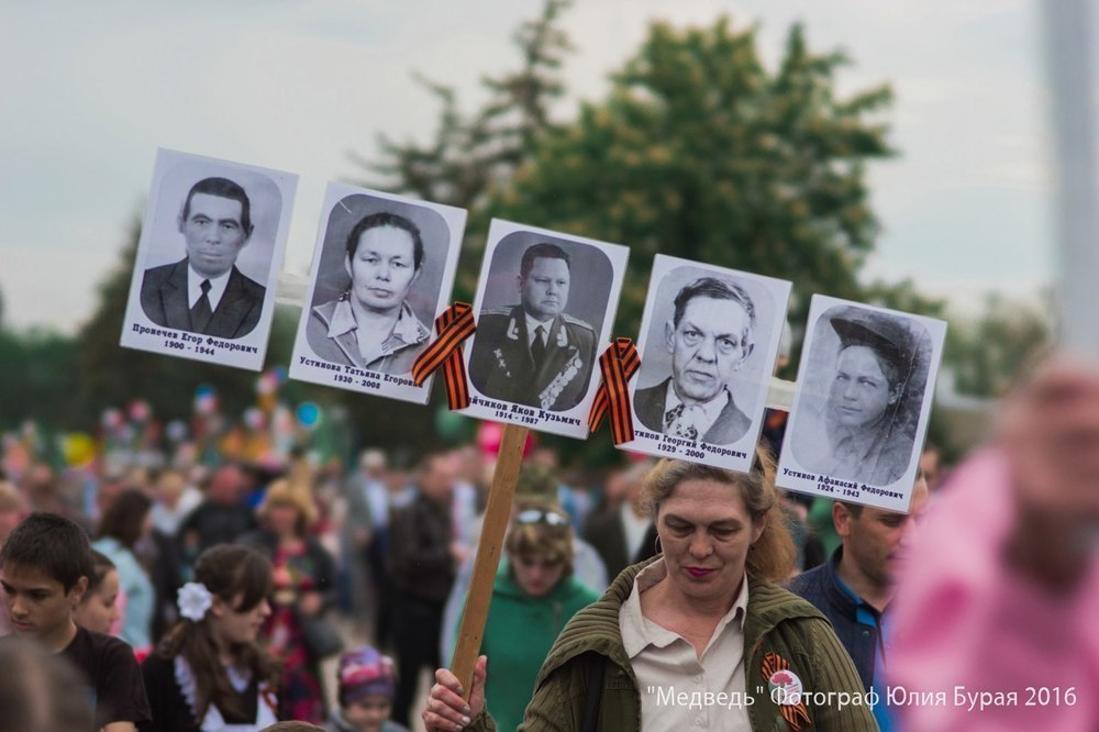 Самые проникновенные кадры парада в Морозовске засняла Юлия Бурая