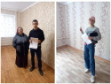 Молодым морозовчанам Андрею Кузьменко и Карине Камардиной вручили ключи от благоустроенного жилья