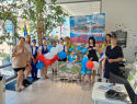 Патриотическую акцию ко Дню России провели юные жители Морозовска 
