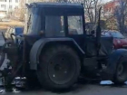 В Морозовске появился «дежурный трактор» для помощи застрявшим автомобилистам