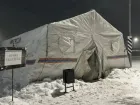 На автодороге Морозовск-Волгодонск работает пункт обогрева