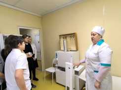 Урок медицины провели для учеников Донсковской школы