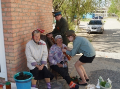 В Морозовске провели акцию «Георгиевская ленточка»