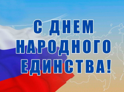 Жителей Морозовского района поздравили с приближающимся Днем народного единства