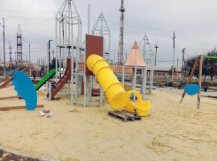 Общественная территория на Космическом, 3 готова на 99% 