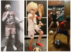 Юные футболисты «УНР-Каменка» в Морозовске сняли видео о том, чем они заменяют тренировки пока все сидят дома