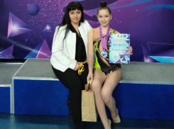 Гимнастка из Морозовска Ангелина Бунина завоевала бронзу первенства «На Крыльях Успеха» в городе Видное