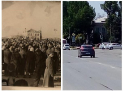 Прежде и теперь: Главная площадь Морозовска всегда была оживлённой и многолюдной