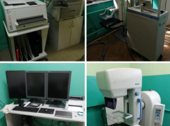 Офтальмологический тонометр и маммографическая система поступили в поликлинику для взрослого населения Морозовского района 