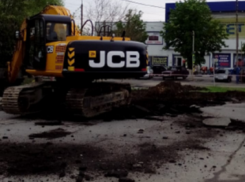 Работы по благоустройству центральной площади в Морозовске уже начались