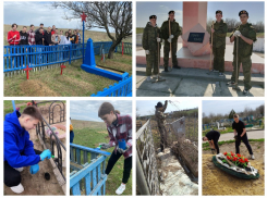 Юнармейцы, школьники и студенты Морозовска очень серьезно и ответственно отнеслись к участию в акции «Верни герою имя»