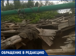Соседский сарай падает ко мне во двор, - пожаловался морозовчанин