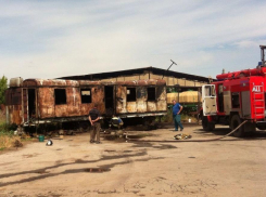 Спасатели МЧС оперативно потушили пожар в хуторе Морозов