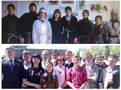 Любимых мальчишек-студентов поздравила классный руководитель