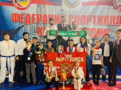 Каратисты из Морозовска оказались в числе призеров всероссийского кубка «Дружба народов» 