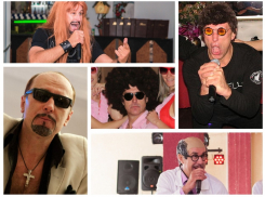 Новогоднее выступление артиста-пародиста и вкусные подарки приготовил морозовчанам «Триумф»