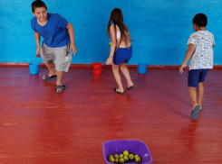 Игровую программу «Чудо - яблочко» провели для детей в день Яблочного Спаса в Сибирьчанском сельском клубе