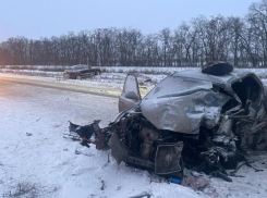 23-летний водитель иномарки погиб на трассе «Морозовск-Цимлянск-Волгодонск», совершая обгон