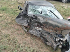 Водитель «десятки» погиб в лобовом ДТП под Морозовском 