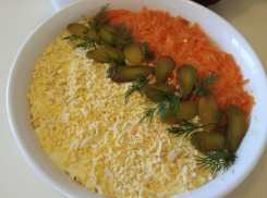 Вкусно и полезно: рецептом салата с куриной печенью поделилась морозовчанка Ирина Горбачева