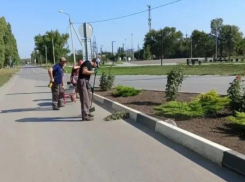 В Морозовске навели порядок у нового общественного пространства