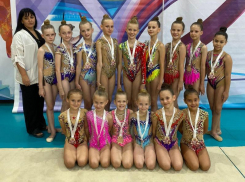15 медалей завоевали гимнастки из Морозовска на соревнования «Олимпийские надежды» в Сочи