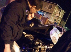Водитель ВАЗ-2109 пострадал поздно вечером в Морозовске