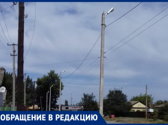 Видите фонари? А их нет, - жители улицы Андреева в Морозовске