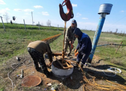 Перед праздниками в хуторах Гурин, Донской и Золотой было восстановлено водоснабжение