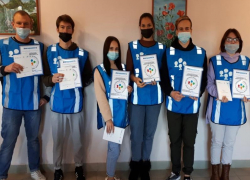 Волонтеров студенческого отряда "На крыльях добра" Морозовского агропромышленного техникума поблагодарили за помощь в проведении переписи