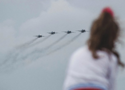 Морозовчанка побывала на авиашоу в Ростове и поделилась фотовпечатлениями