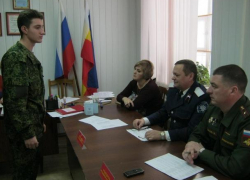Постановка юношей-казаков на воинский учет в Морозовске уже началась