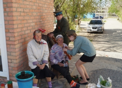В Морозовске провели акцию "Георгиевская ленточка"