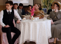 Лицеисты Морозовска на время превратились в современников Есенина