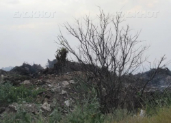 Свалка в Морозовске уже неделю не горит