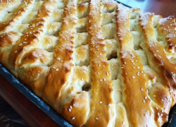 Сдобный пирог со свежей капустой приготовила корреспондент "Блокнот Морозовск"