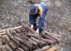 Морозовский район оказался одним из самых "урожайных" на найденные снаряды