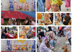 1 июня для детей и взрослых в Морозовске устроили множество развлечений