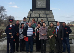 Акция памяти «Солдатский медальон» прошла в станице Вольно-Донской