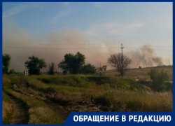 Дым был виден из соседнего района: Свалка в Морозовске снова загорелась