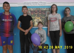 Историю становления театра в России узнали ребята из станицы Вольно-Донской