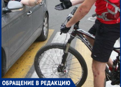 Меня чуть велосипедист не "затаранил" в лобовую, - возмутился морозовчанин