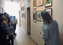 Ребята из социального приюта Морозовского района посетили Детскую школу искусств