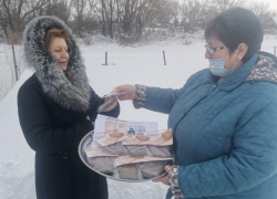 Акцию "Блокадный хлеб" провели в хуторе Сибирьки ко Дню освобождения Ленинграда 