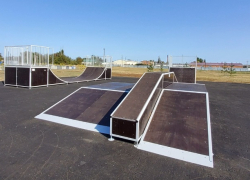 Строительство скейт-парка в Морозовске уже завершается