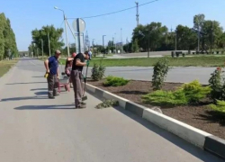 В Морозовске навели порядок у нового общественного пространства