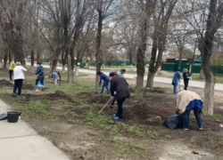 15 апреля в Морозовске прошел общегородской субботник