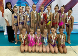 15 медалей завоевали гимнастки из Морозовска на соревнования «Олимпийские надежды» в Сочи