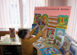 Малыши из детского сада "Солнышко" побывали на празднике книги в детском отделе Морозовской библиотеки 