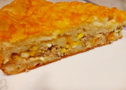 Рецепт заливного пирога с консервированной горбушей предложила корреспондент "Блокнот Морозовск"